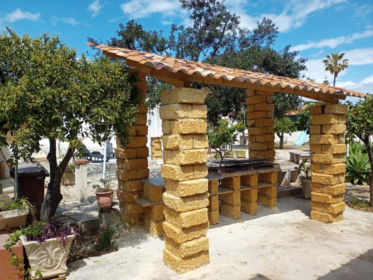 Terre Di Mare Near The Sandy Beach With Pool, Parking & Wifi Fontane Bianche Bagian luar foto
