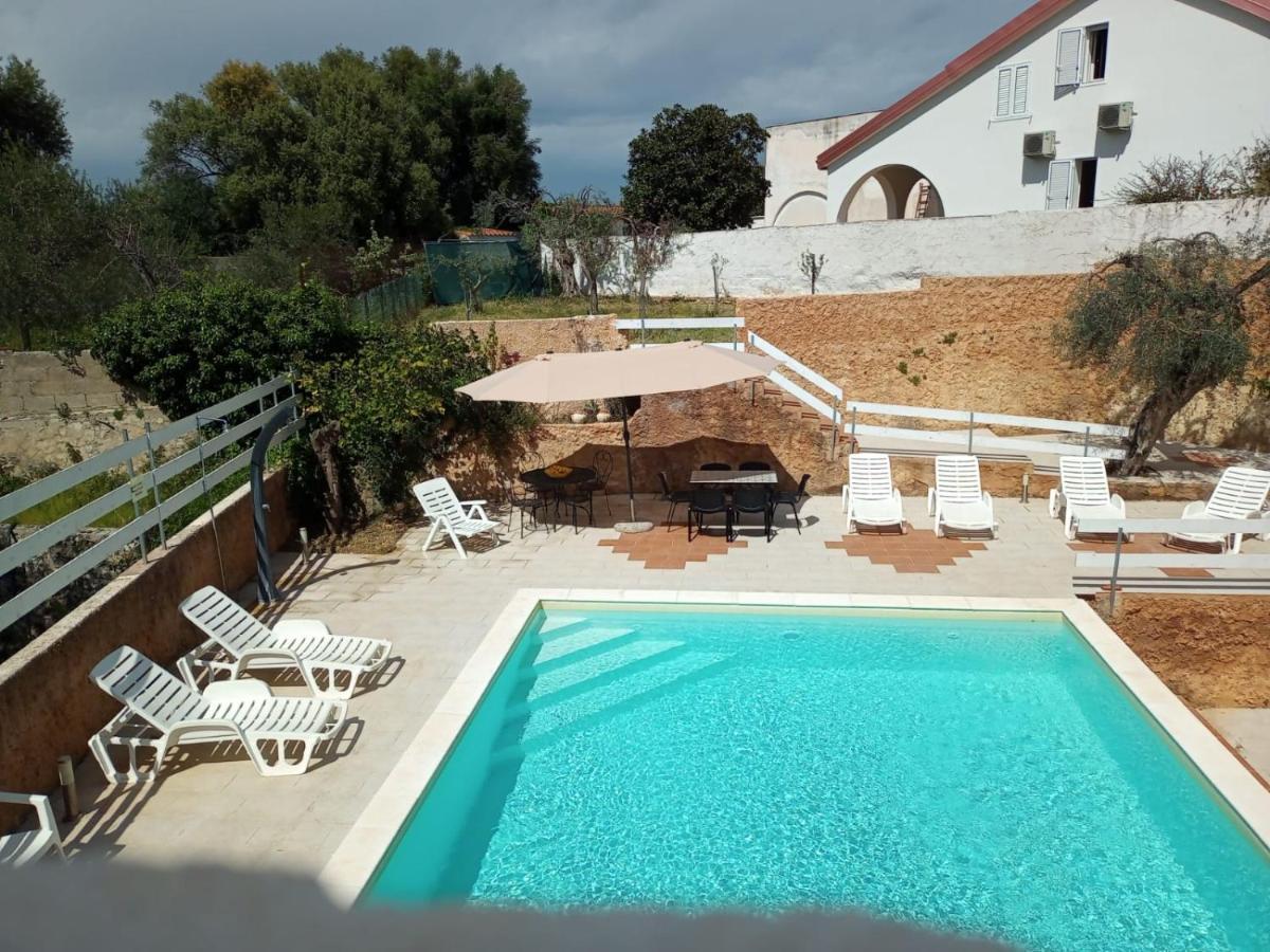 Terre Di Mare Near The Sandy Beach With Pool, Parking & Wifi Fontane Bianche Bagian luar foto