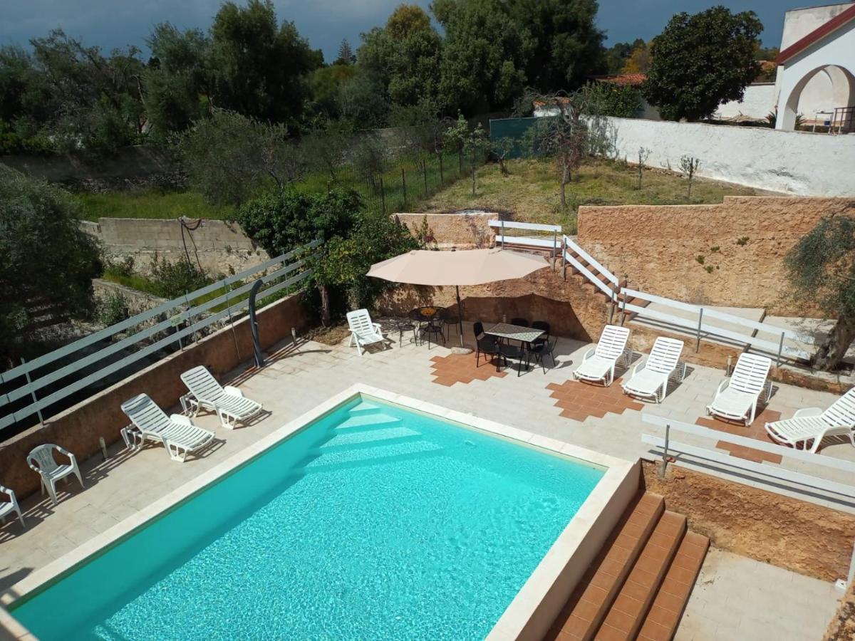 Terre Di Mare Near The Sandy Beach With Pool, Parking & Wifi Fontane Bianche Bagian luar foto